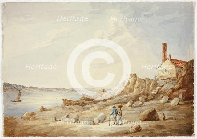 Rocky Shore, n.d. Creator: Elizabeth Murray.