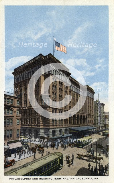 Reading Terminal, Philadelphia, Pennsylvania, USA, 1914. Artist: Unknown
