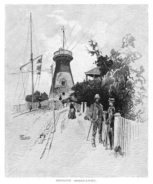 Brisbane Observatory, 1886. Artist: Unknown