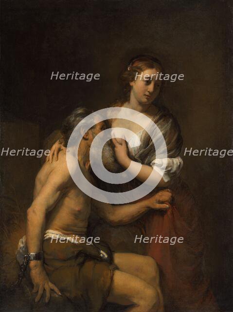 Cimon and Pero, c.1655-c.1657. Creator: Willem Drost.