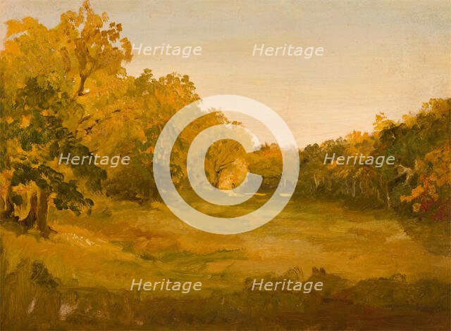 Landscape, between 1840 and 1845. Creator: Thomas Cole.