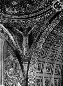 The Decoration of St. Paul's Cathedral: a mosaic by W. B. Richmond, A.R.A., 1895. Creator: George Meisenbach.