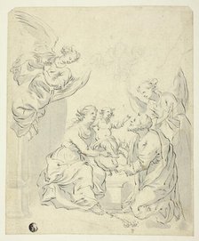 Holy Family with Angels, n.d. Creator: Unknown.