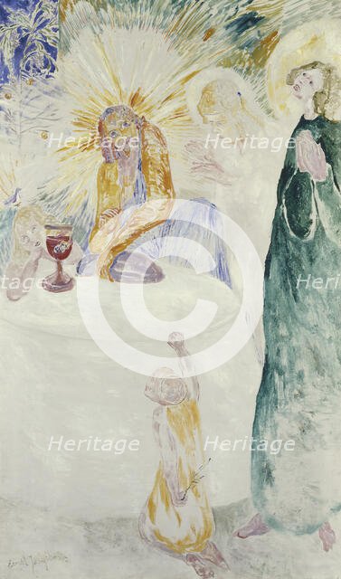 The Holy Sacrament. Creator: Ernst Josephson.