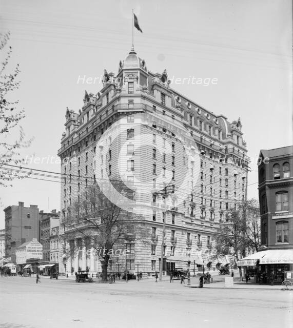 Willard's Hotel, Washington, c1902. Creator: William H. Jackson.