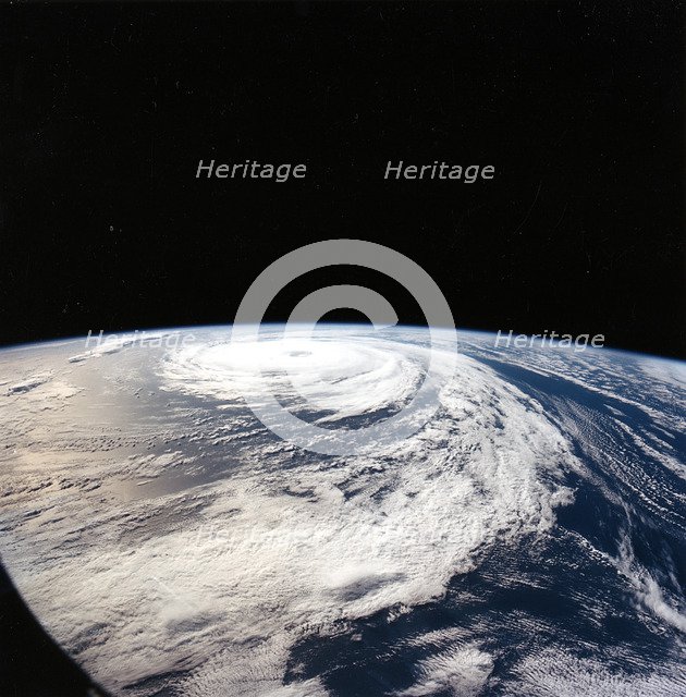 Hurricane 'Florence'. Artist: Unknown