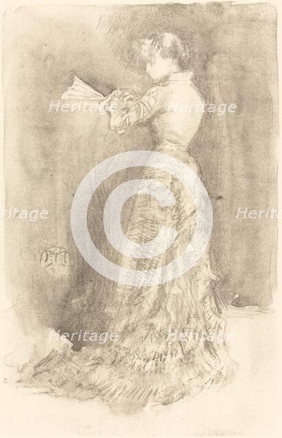 The Toilet, 1878. Creator: James Abbott McNeill Whistler.