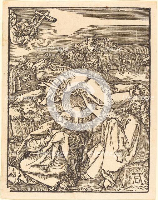 Christ on the Mount of Olives, probably c. 1509/1510. Creator: Albrecht Durer.