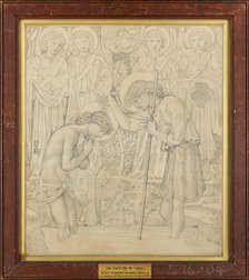 The Baptism of Christ, 1864-65. Creator: Sir Edward Coley Burne-Jones.