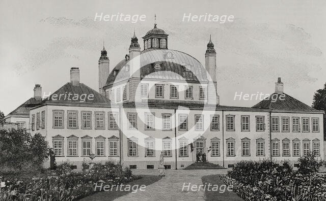 Fredensborg Palace, Denmark, 1898. Creator: Unknown.