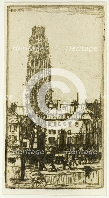 Tour de Beurre, Rouen, 1899. Creator: Donald Shaw MacLaughlan.