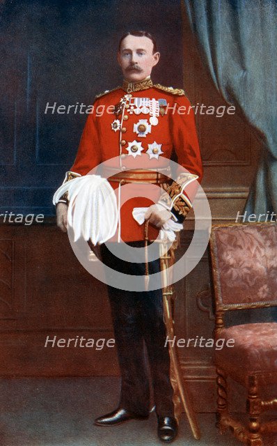 Lieutenant-General Sir Archibald Hunter, commanding the 10th Division, South Africa, 1902.Artist: Alexander Bassano