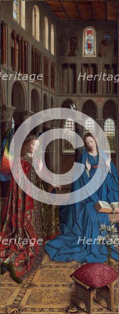 The Annunciation, c. 1434/1436. Creator: Jan van Eyck.