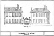 Berkeley's Hospital, Worcester, Worcestershire, 1924. Artist: Unknown.