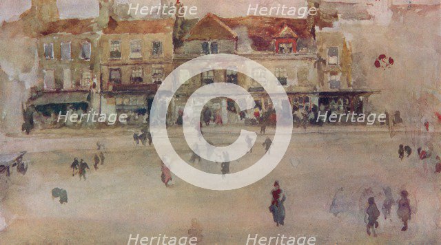 'Chelsea Shops', c1855, (1904). Artist: James Abbott McNeill Whistler.