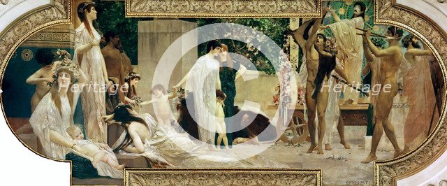 The Carriage of Thespis, 1884-1887.