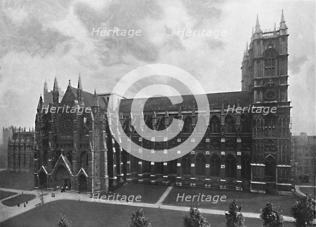 'Westminster Abbey', c1896. Artist: Unknown.