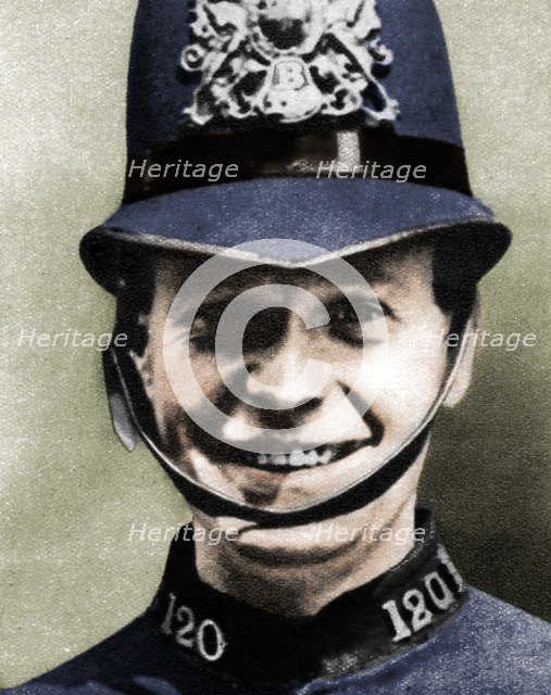 A policeman, London, 1926-1927. Artist: Unknown.