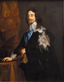 Portrait of King Charles I of England, Scotland and Ireland (1600-1649), End 1630s. Creator: Dyck, Sir Anthony van (1599-1641).