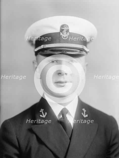 Dressendorfer, David E. Midshipman - Portrait, 1933. Creator: Harris & Ewing.
