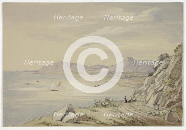 Val of Shanganagh, Killiney, August 1843. Creator: Elizabeth Murray.