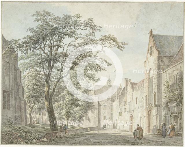 View in the city of Montfoort, 1775. Creator: Paulus van Liender.