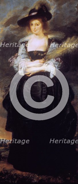 'Portrait of Helena Fourment', c1630-32. Artist: Peter Paul Rubens