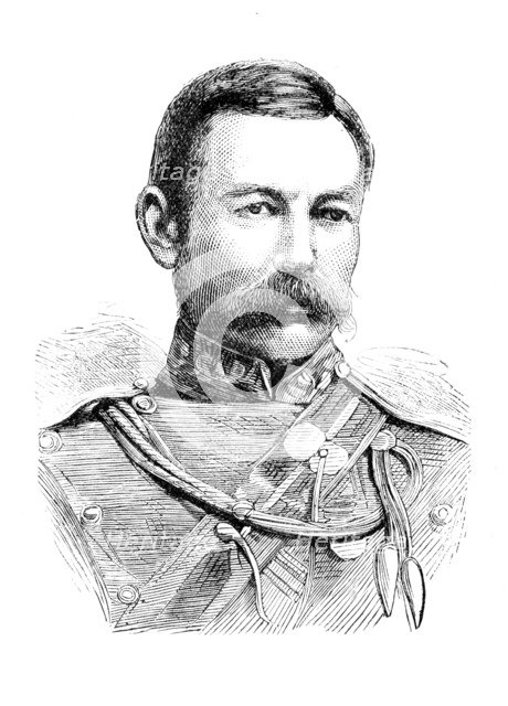 'Colonel Drury Lowe, C.B.', c1880. Artist: Unknown.
