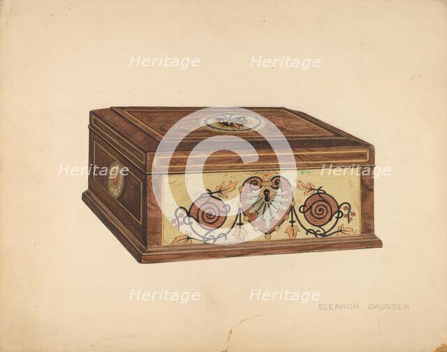 Jewel Box, 1935/1942. Creator: Eleanor Gausser.