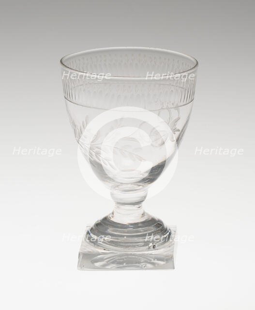 Sweetmeat Glass, England, c. 1790. Creator: Unknown.