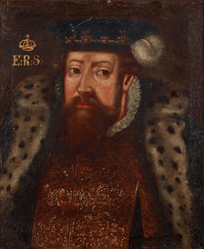 Portrait of the King Eric XIV of Sweden (1533-1577), um 1700. Artist: Anonymous  