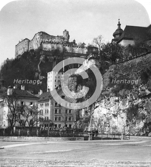 Nonnberg Abbey, Salzburg, Austria, c1900.Artist: Wurthle & Sons