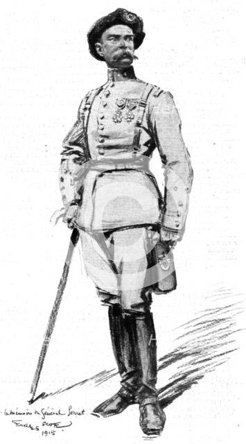 ''Le general Serret.',1915. Creator: Unknown.
