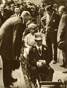 King George V and Queen Mary...British Empire Exhibition, Wembley, London, 1925, (1935). Creator: Unknown.