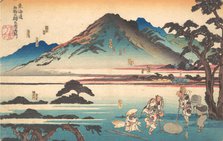Oiso, Odawara, Hakone, Mishima, Numazu, 1840. Creator: Utagawa Kuniyoshi.