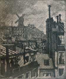 'Montmartre', 1897. Artist: Eugene Bejot.