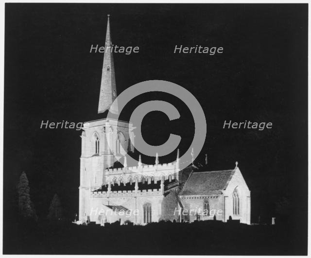 St Martin's Church, Ancaster, Lincolnshire, 1962. Creator: Christopher Dalton.