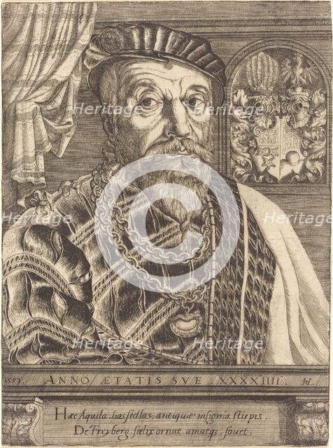 Pancraz von Freyberg Hohenschau, 1553. Creator: Hans Sebald Lautensack.