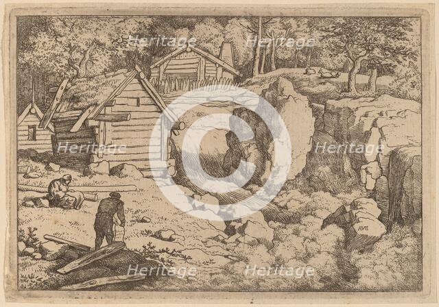 The Carpenter, probably c. 1645/1656. Creator: Allart van Everdingen.