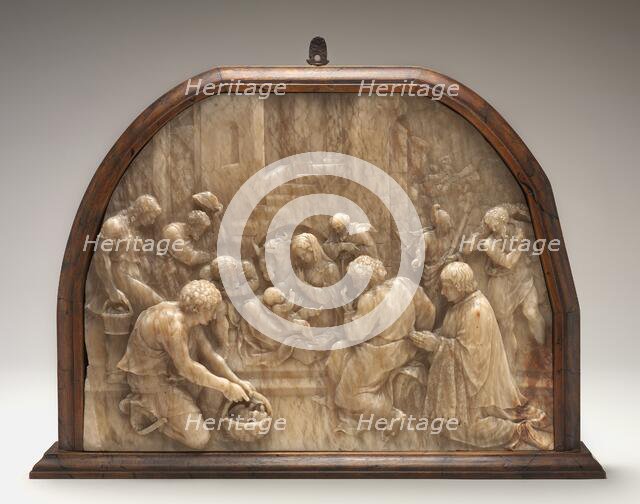 The Adoration of the Shepherds with Donor, c. 1540/1550. Creator: Unknown.