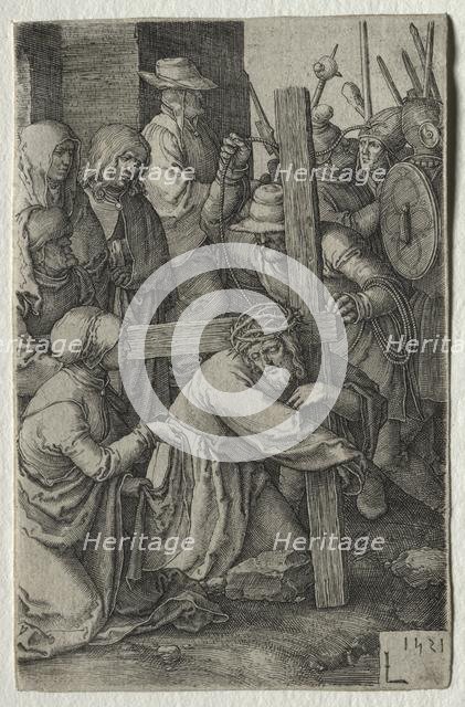 The Passion: Christ Carrying the Cross, 1521. Creator: Lucas van Leyden (Dutch, 1494-1533).