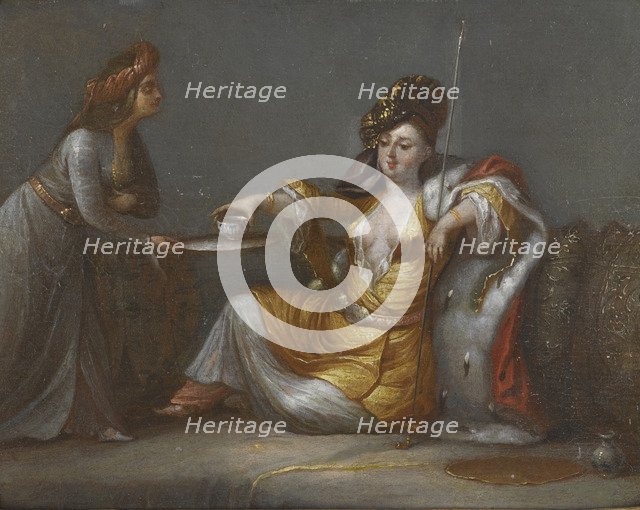 Sultana Taking Coffee.