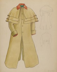 Man's Great Coat, c. 1937. Creator: Frederick Jackson.