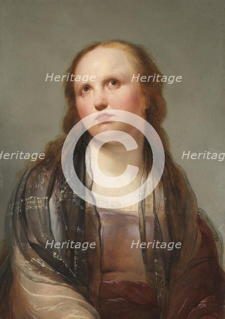 Portrait of a young woman, 1656. Creator: Pieter de Grebber.