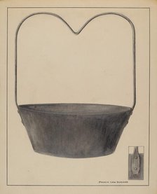 Fireplace Kettle, c. 1936. Creator: Francis Law Durand.