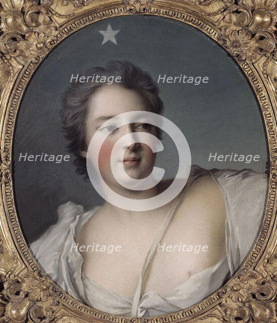 Marie-Anne de Nesle, marquise de La Tournelle, duchesse de Châteauroux, 1st half of 18th cent. Creator: Anonymous.