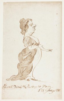 The Duchess of Noia, 1694-1755. Creator: Pier Leone Ghezzi.