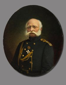 Portrait of Admiral Baron Ferdinand von Wrangel (1796–1870), 1892.