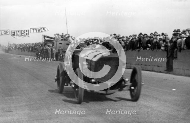 Chitty Chitty Bang Bang with Count Louis Zborowski at Southsea speed trials. Creator: Unknown.