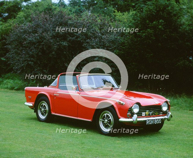 1967 Triumph TR5. Artist: Unknown.